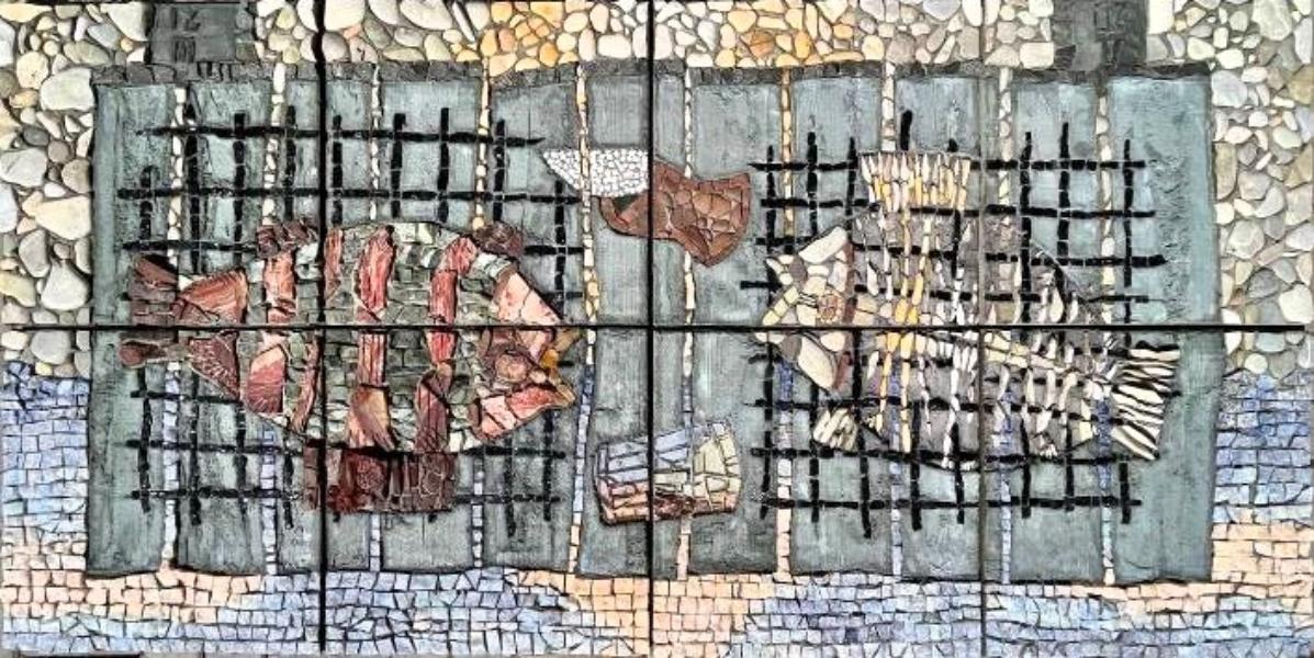 A. Demidov, V. Sheraganov. The Last Supper in Ferapontovo. 2021